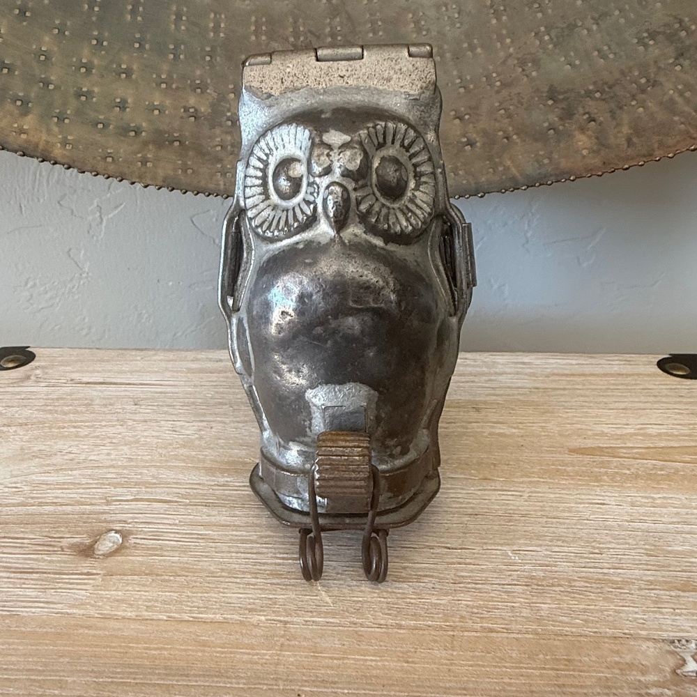 Antique Owl Chocolate Mold RARE